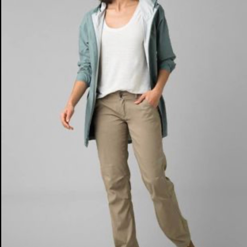 NWOT Prana Halle Pant sz 12 in dark khaki